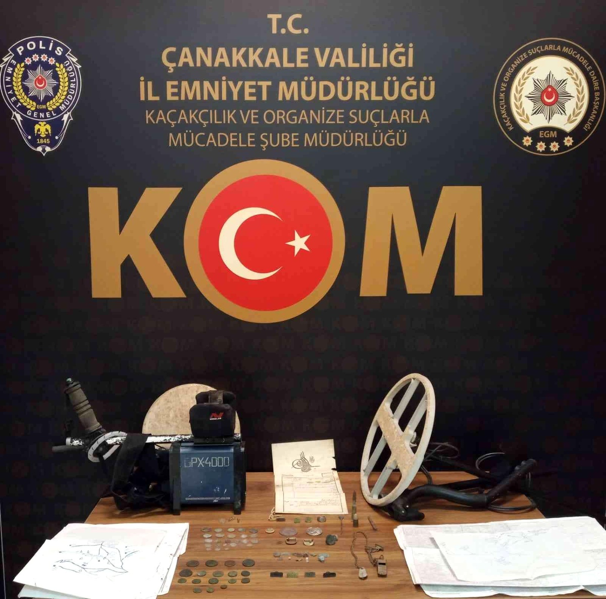 Çanakkale haberi: Çanakkale\'de tarihi eser kaçakçılığı operasyonu