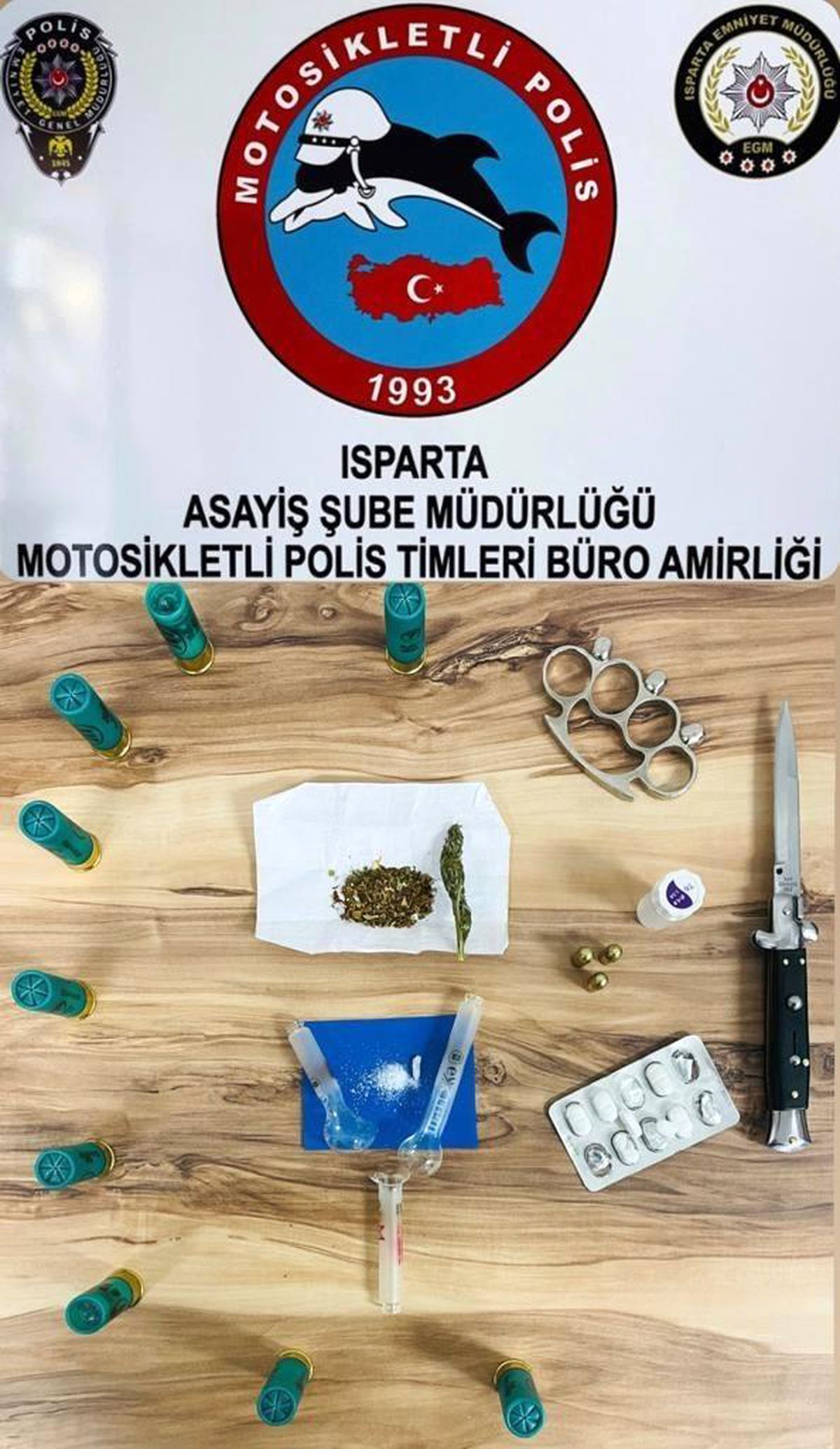 Isparta haber... Isparta\'da narkotik suçlarla mücadelede bir haftada 550 şahıs sorgulandı