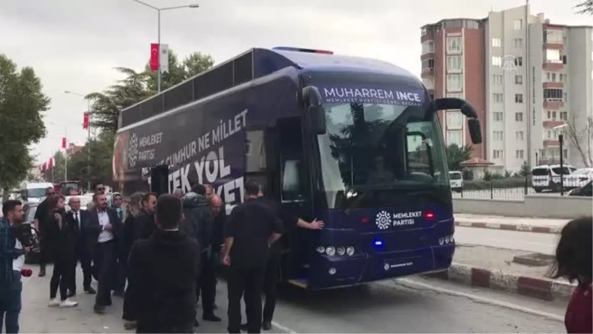 Memleket Partisi Genel Başkanı İnce, ziyaretlerde bulundu