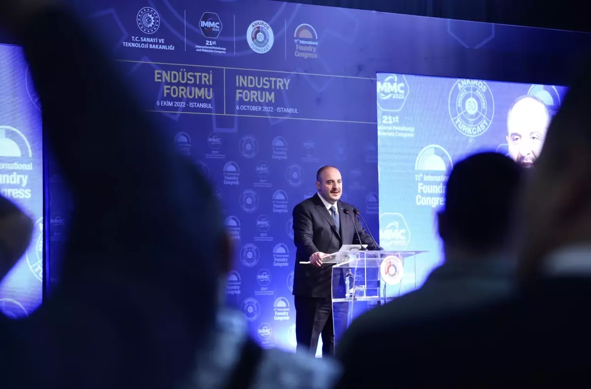 Sanayi ve Teknoloji Bakanı Varank, 15. Ankiros Fuarı\'nın açılışında konuştu Açıklaması