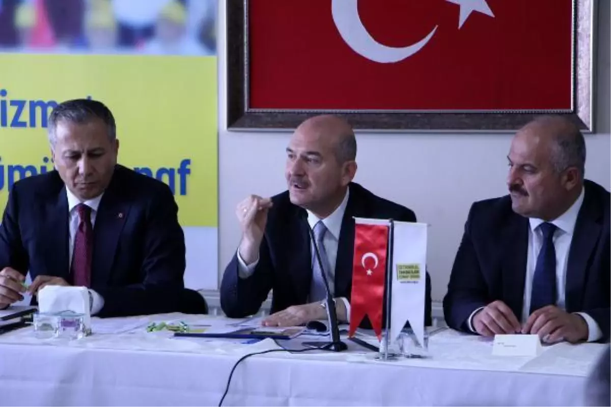 Süleyman Soylu: İstanbul halkına karşı sorumluluğumuz var bu sorunları çözeceğiz
