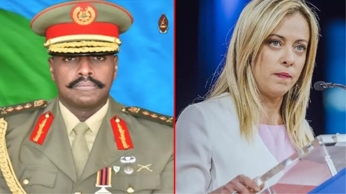 Uganda devlet başkanın oğlu ve ordu komutanı, Giorgia Meloni\'ye 100 inek karşılığında evlenme teklifinde bulundu