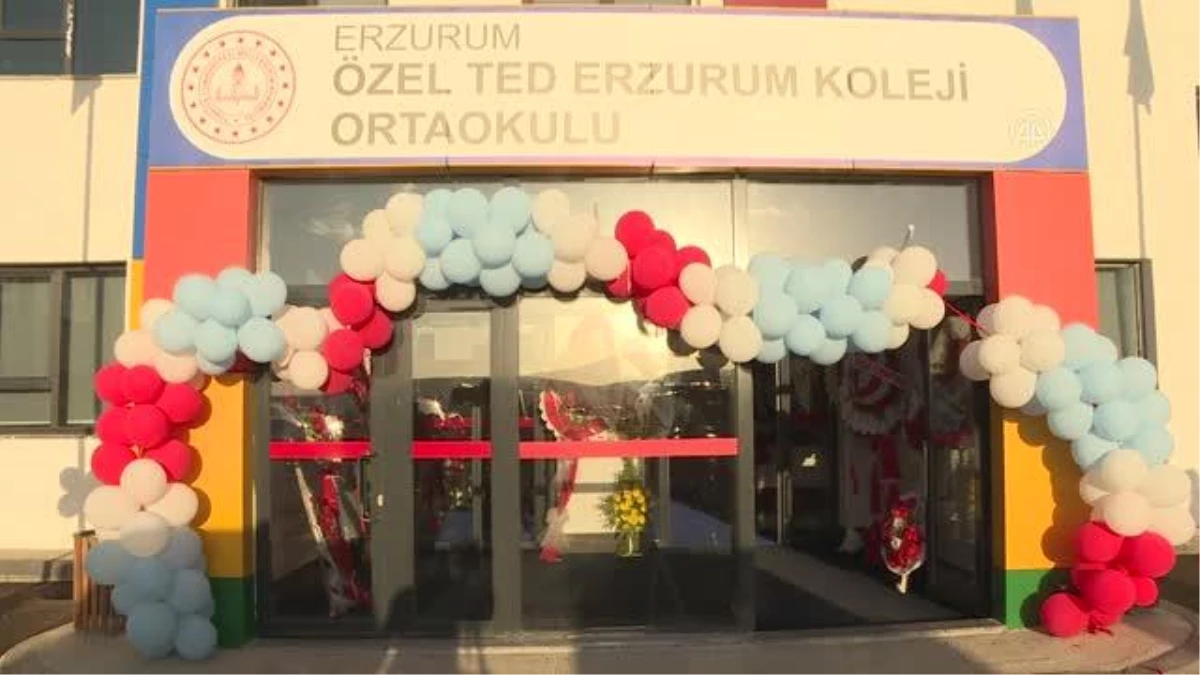 Erzurum haberleri: AK Partili Yazıcı, TED Erzurum Koleji\'nin açılışında konuştu