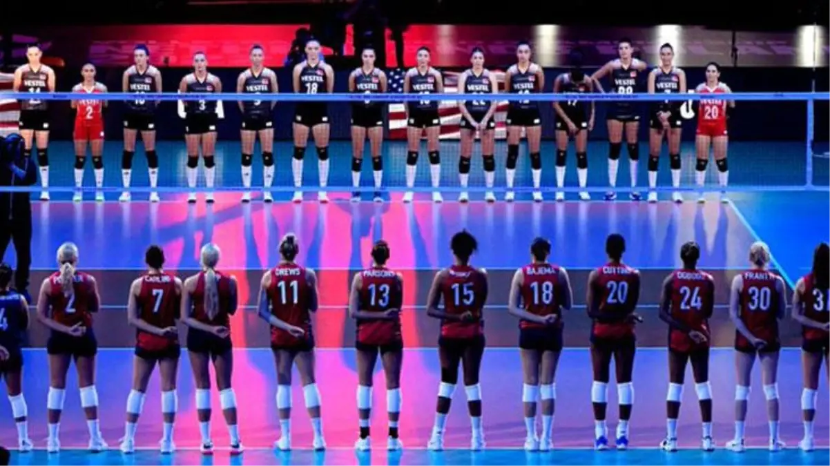 Çeyrek finali garantileyen Filenin Sultanları ikinci turdaki ilk yenilgisini ABD\'den aldı