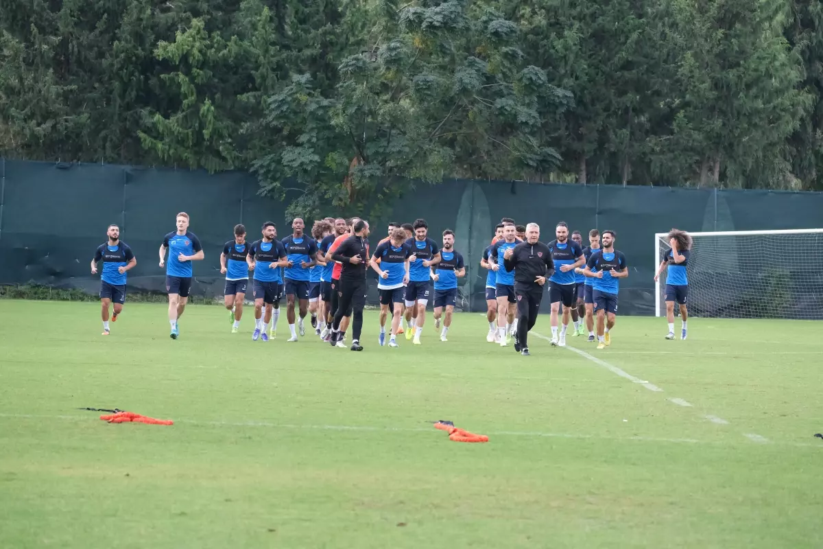 Hatayspor, Alanyaspor maçının hazırlıklarına devam etti