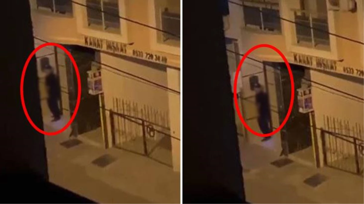 İzmir'de mide bulandıran görüntü! Kız öğrenci yurdunun önünde mastürbasyon  yaptı - Son Dakika