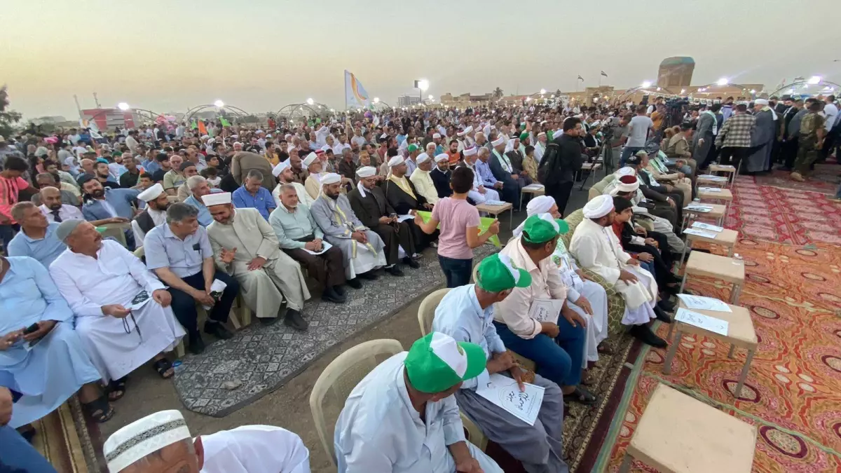 Kerkük\'te Mevlit Kandili kutlandı