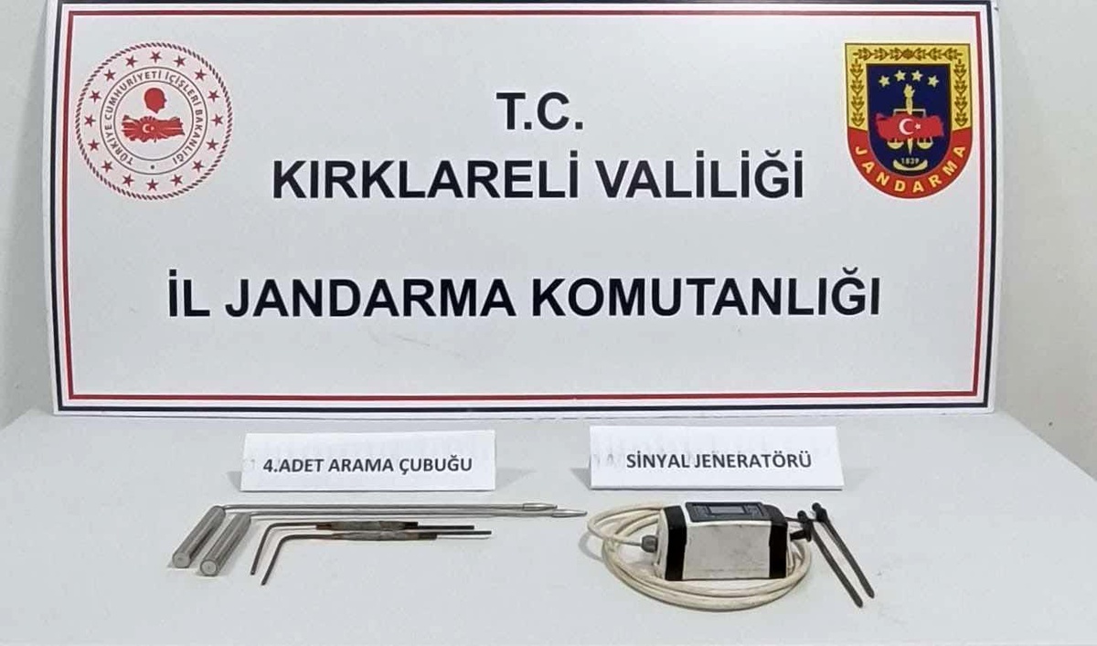 Kırklareli 3. sayfa haberi | Kırklareli\'de tarihi eser kaçakçılığına yönelik operasyonlarda 13 şüpheli yakalandı
