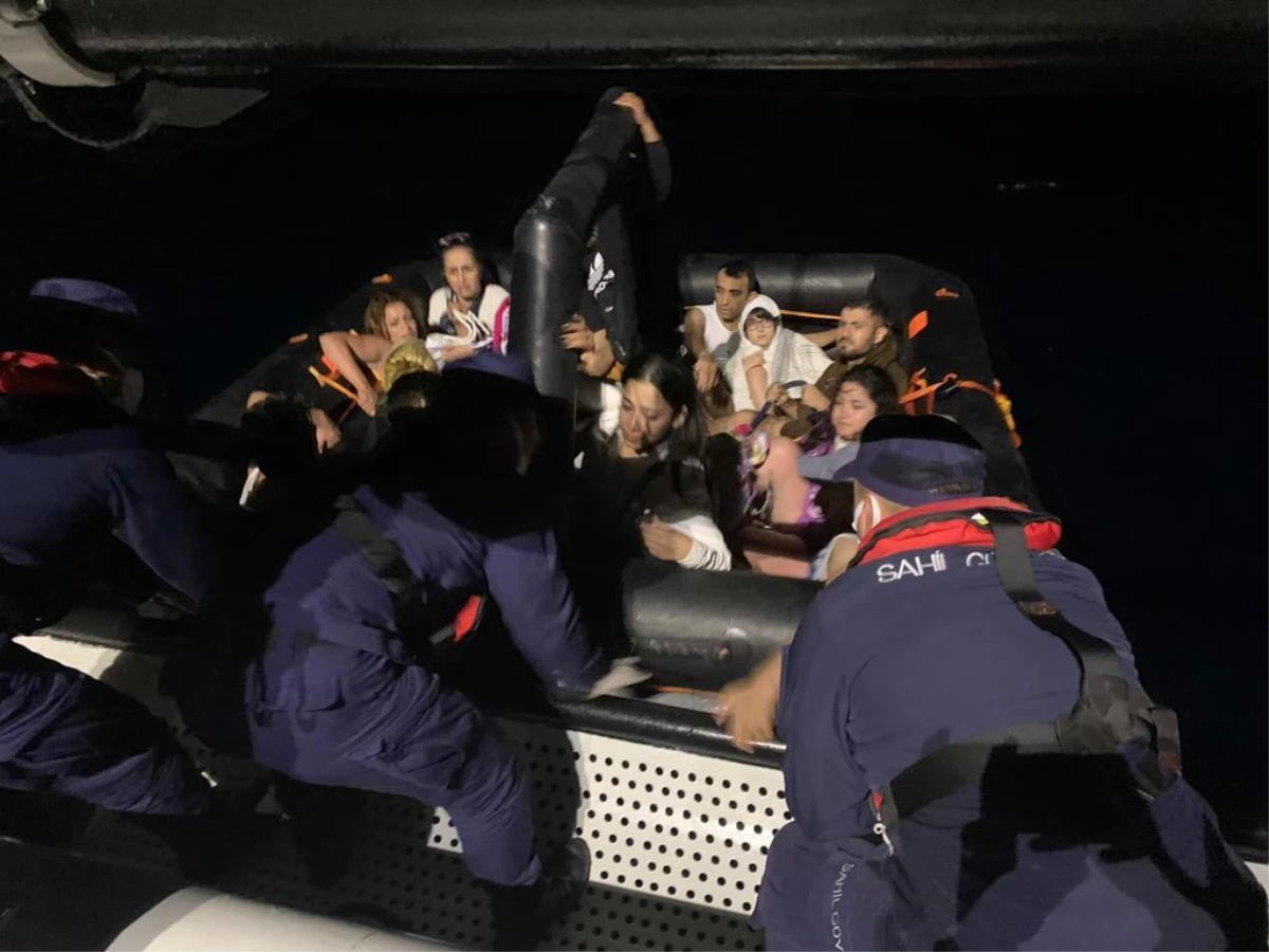 Muğla gündem haberleri: Marmaris açıklarında 13 düzensiz göçmen kurtarıldı