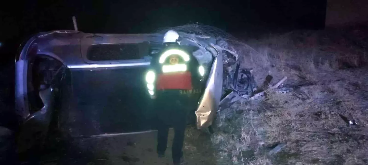 Son dakika haberi! Otomobil takla attı: 1 yaralı