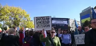 Polonya'da artan enerji fiyatları protesto edildi