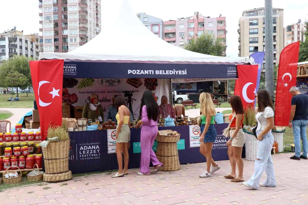 Adana haber | Pozantı\'nın organik lezzetler standına yoğun ilgi