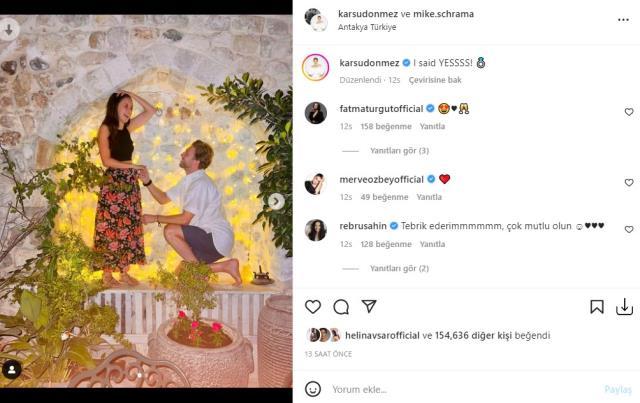 Şarkıcı Karsu, sevgilisinden evlilik teklifi aldı Şarkıcı Karsu, sevgilisinden evlilik teklifi aldı