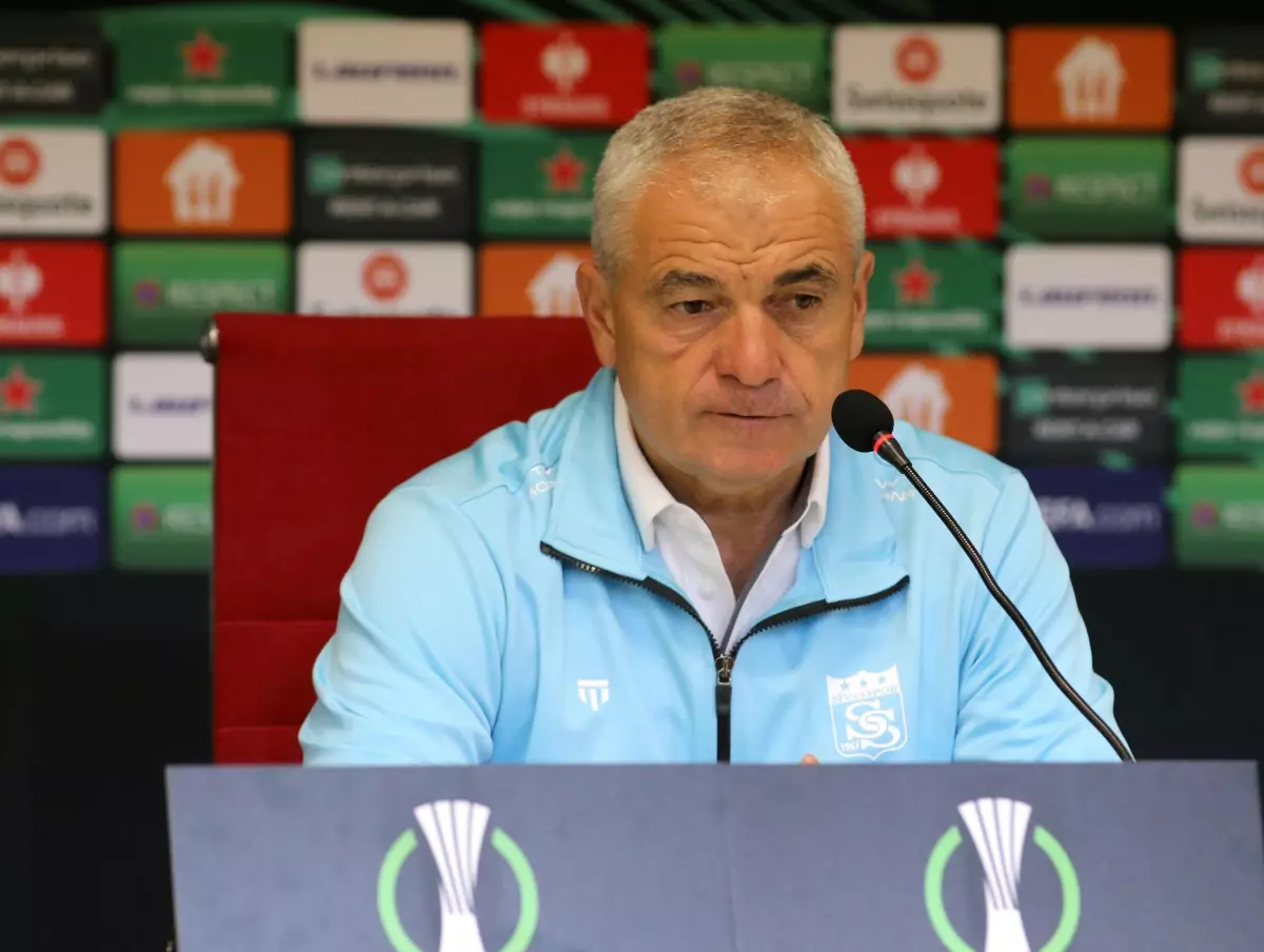 Sivasspor-Ballkani maçının ardından - Rıza Çalımbay