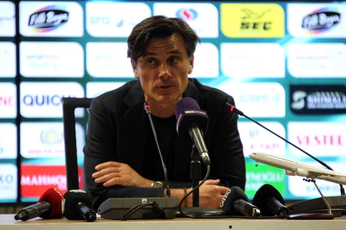 Vincenzo Montella: "3 puan alamadığımız için çok üzgünüz"