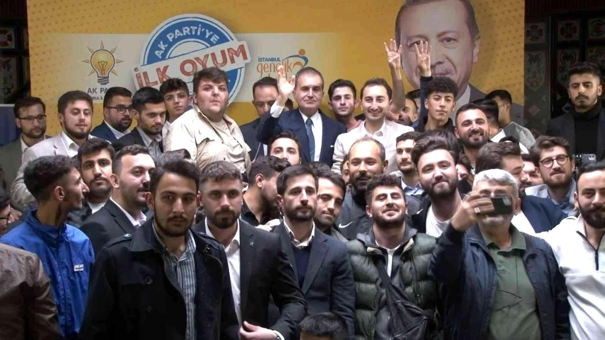 Ömer Çelik: "2023, gençlerin Türkiye\'ye hiçbir faydası olmayan statükocu siyasetçilere vereceği en önemli ders olarak tarihe geçecek"