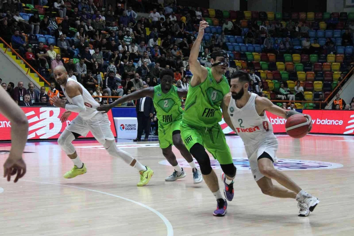 Basketbol Süper Ligi: Konyaspor: 80 Tofaş: 66