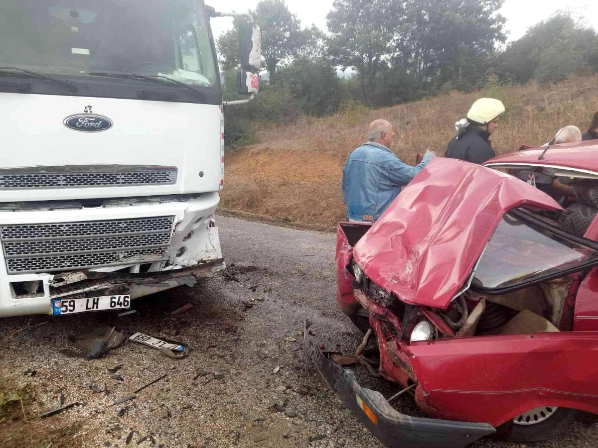Çanakkale haberleri | Biga\'da süt tankeri ile otomobilin çarpıştı kazada, 83 yaşındaki kadın hayatını kaybetti