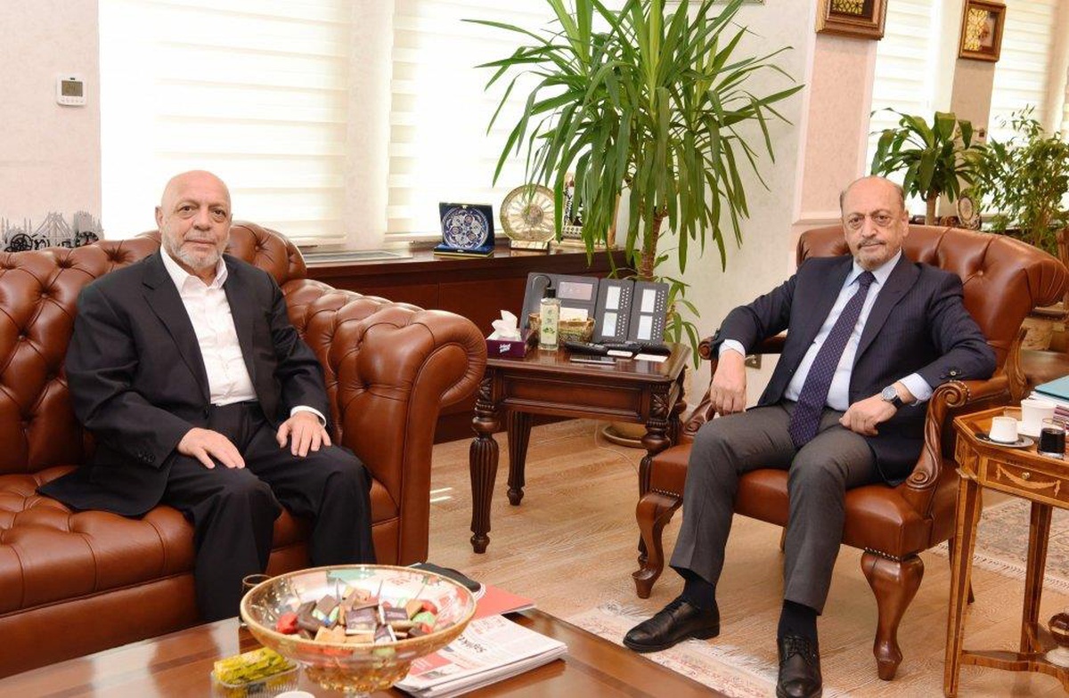 Çalışma ve Sosyal Güvenlik Bakanı Bilgin, HAK-İŞ Genel Başkanı Arslan\'ı kabul etti