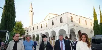 İzmir haberi... Fener Rum Patriği Bartholomeos, Çeşme'yi ziyaret etti