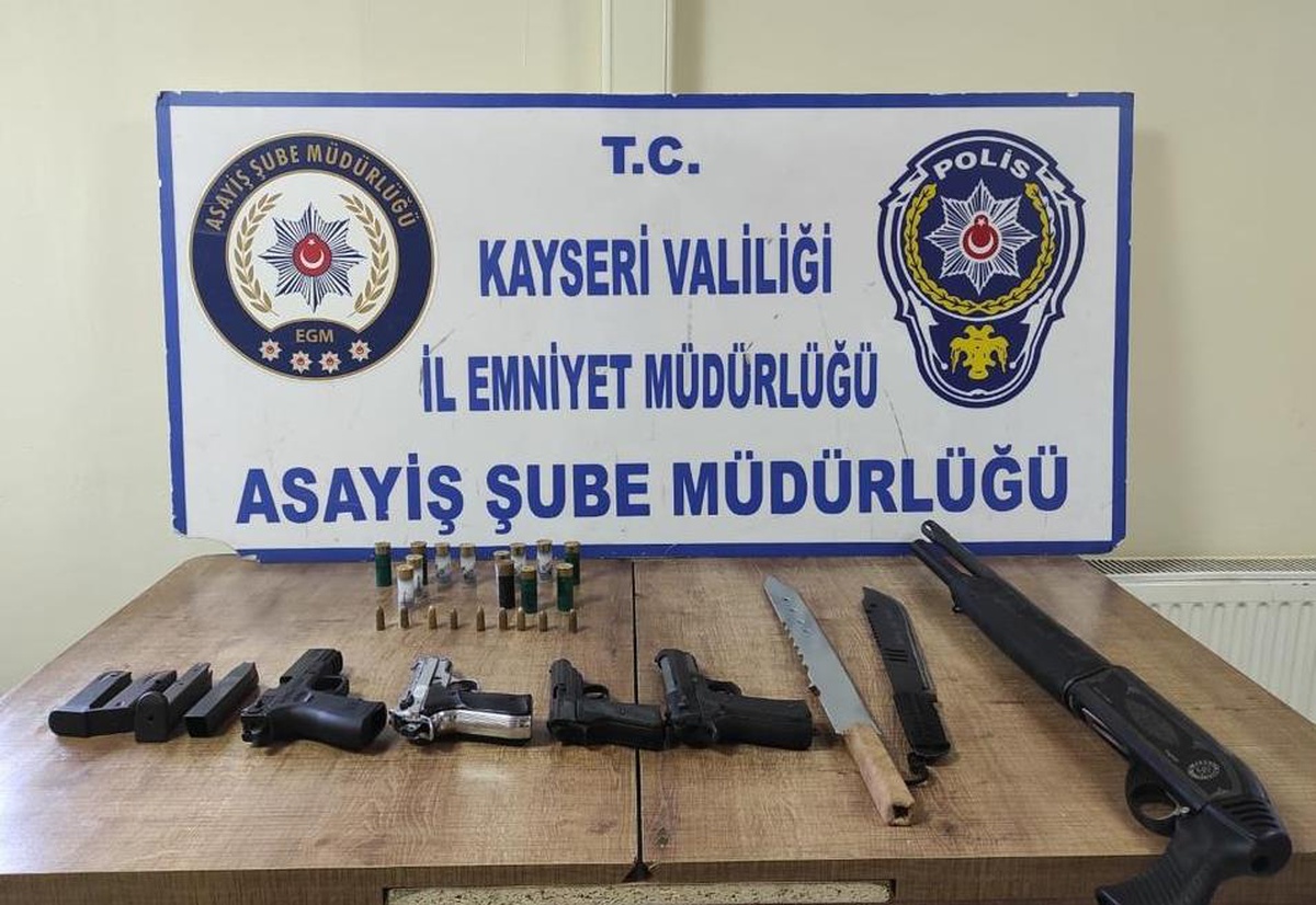 Kayseri haber: Kayseri\'de 6 hırsızlık şüphelisi yakalandı
