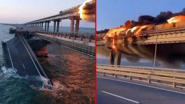Kiev-Moskova hattı alev alev! Köprü saldırısı sonrası Ukrayna vitesi yükseltti: Bu sadece başlangıç Kiev-Moskova hattı alev alev! Köprü saldırısı sonrası Ukrayna vitesi yükseltti: Bu sadece başlangıç