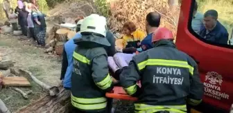 Son dakika haberi: Konya'da su çukuruna düşen kadını itfaiye kurtardı