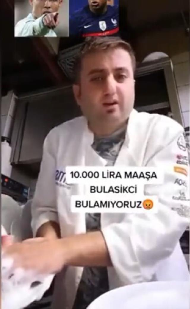 MasterChef Kayhan 10 bin TL maaşa bulaşıkçı bulamadıkları için isyan etti