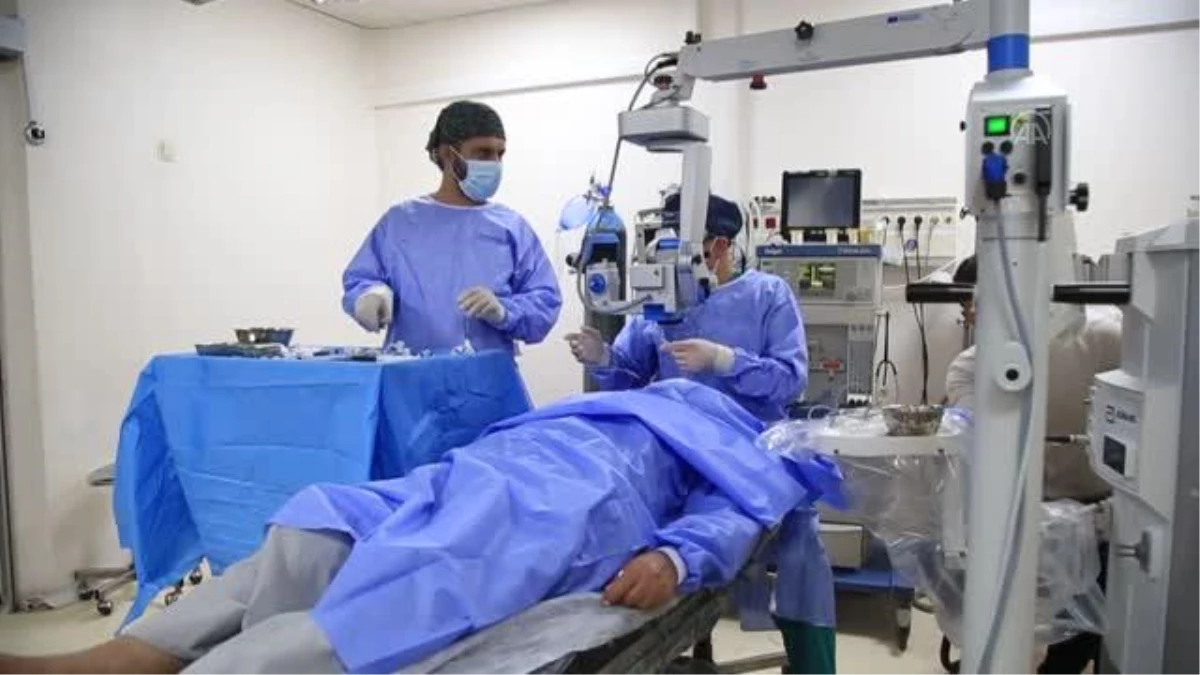 TEL ABYAD - Suriye\'nin Tel Abyad ilçesinde 50 hastaya daha katarakt ameliyatı yapıldı