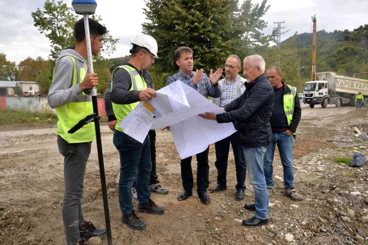 Sinop haberleri... Türkeli\'de yeni köprünün yapımına başlandı