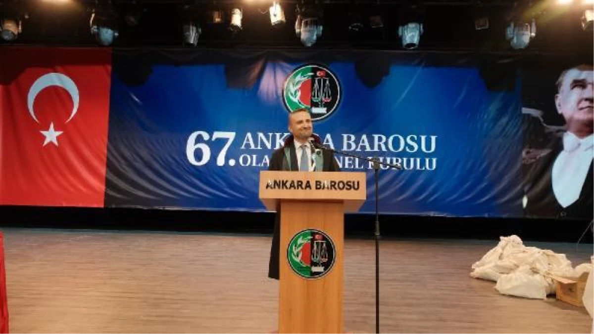 Ankara haberleri | (TEKRAR) Ankara Barosu Başkanı Mustafa Köroğlu oldu