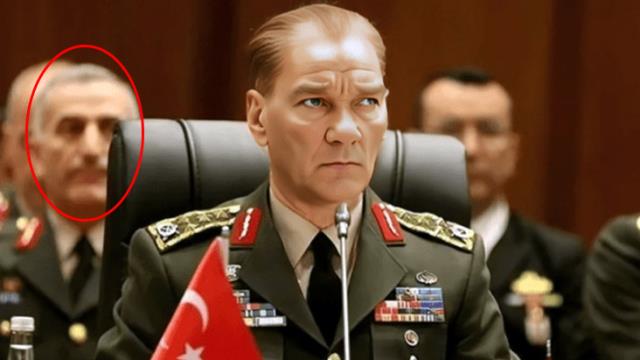 Atatürk'ün yapay zekayla yapılan ve gündem olan fotoğrafında yer alan ismin kimliği tepki çekti Atatürk'ün yapay zekayla yapılan ve gündem olan fotoğrafında yer alan ismin kimliği tepki çekti