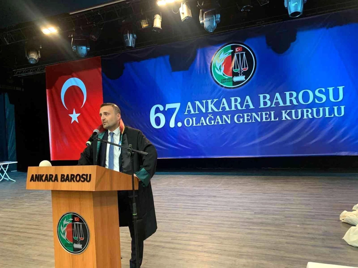 Ankara haber | Avukat Köroğlu Ankara Barosu yeni başkanı seçildi