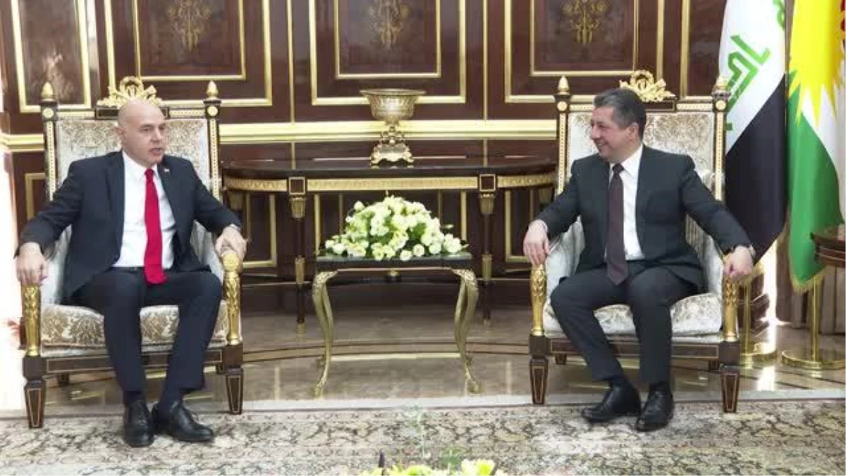 Bağdat Büyükelçisi Güney, IKBY Başbakanı Barzani ile görüştü