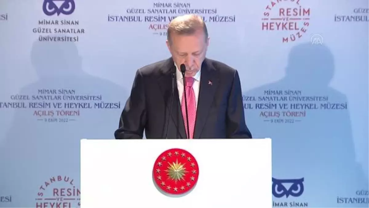 Cumhurbaşkanı Erdoğan: 'Son 20 yılda toplam 164 müzeyi tamamen yeniledik'