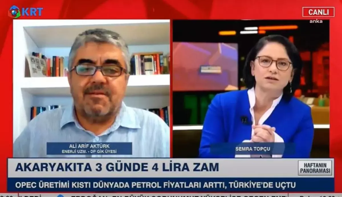 Eski Botaş Yöneticisi Aktürk: "Petrolü Rusya\'dan İndirimli Alıp, İtalya Fiyatıyla Satıyorlar"