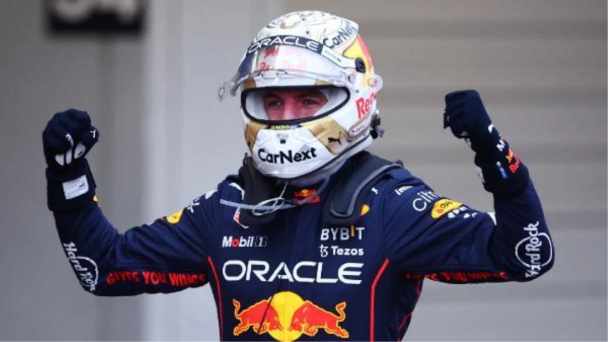 Son dakika haberi | Formula 1\'de Japonya GP\'sini kazanan Max Verstappen üst üste 2. kez Dünya Şampiyonu oldu.
