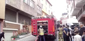 Son dakika haber... Kağıthane'de bir binada çıkan yangın, paniğe neden oldu