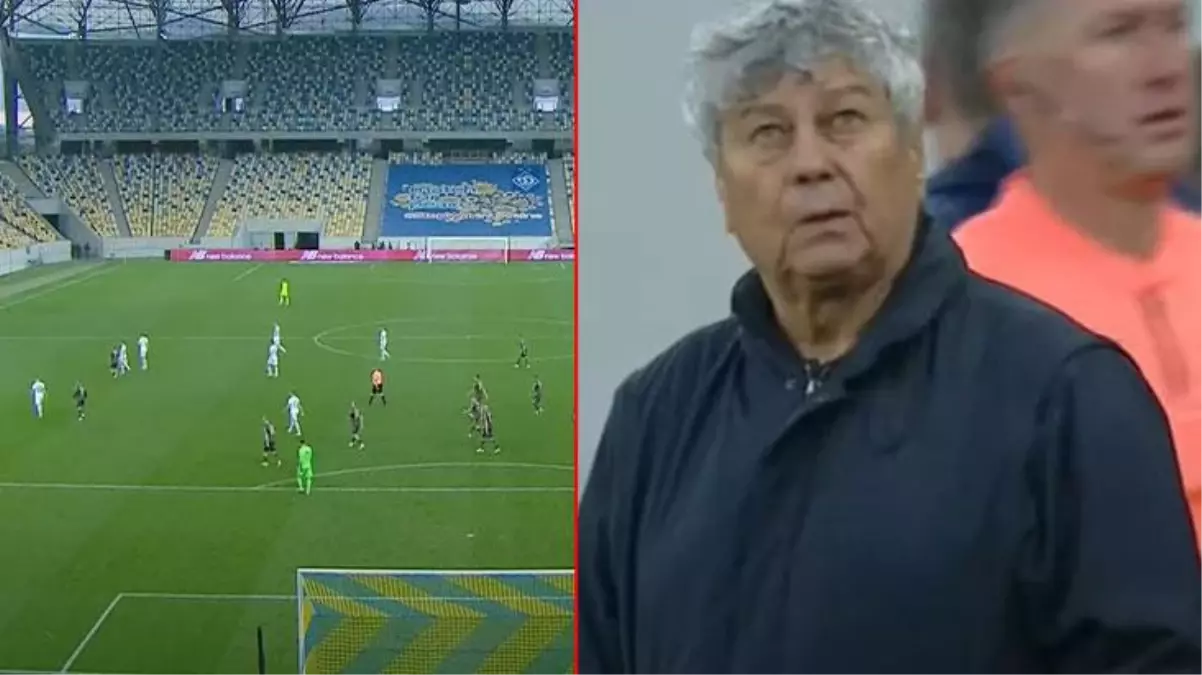 Dinamo Kiev maçı, hava saldırısı uyarısıyla yarım kaldı!