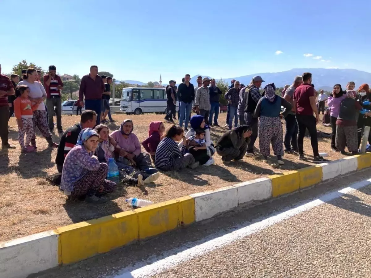 Son dakika haberleri | Tarım işçilerini taşıyan araç kaza yaptı: 4 yaralı