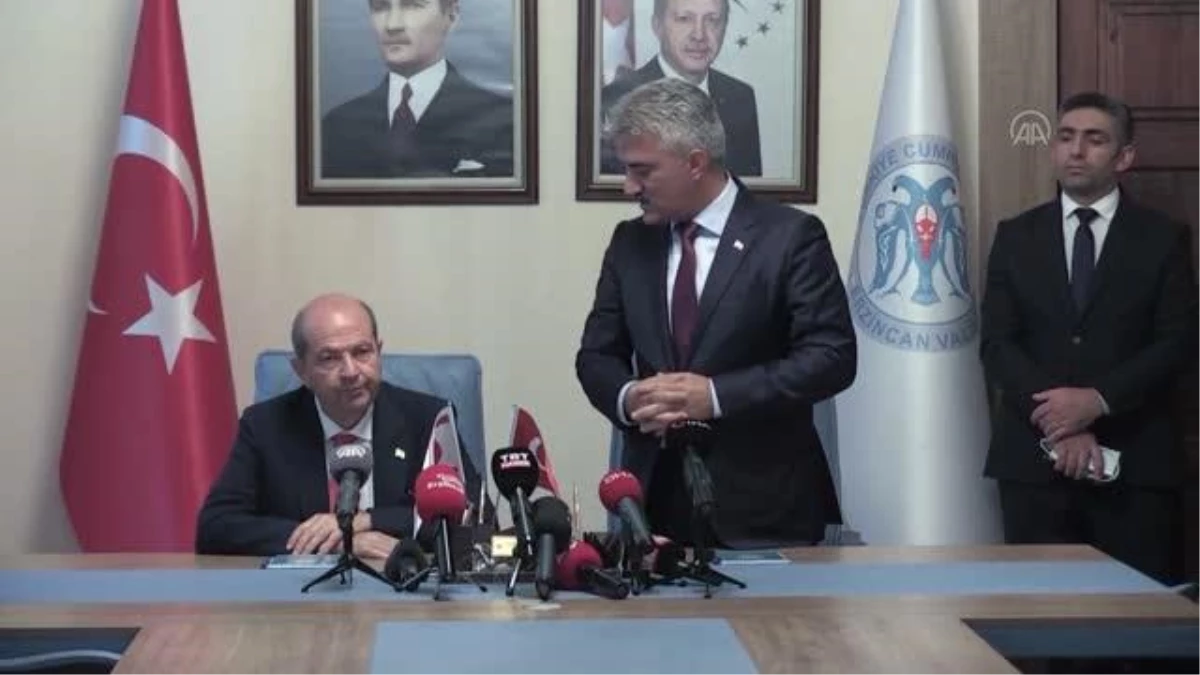 Tatar: "KKTC olarak her daim Türkiye Cumhuriyeti ile birlikte hareket etmenin mutluluğu içerisindeyiz"