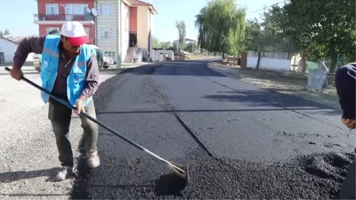 Ankara haberi! Çubuk\'ta sıcak asfalt çalışması başladı