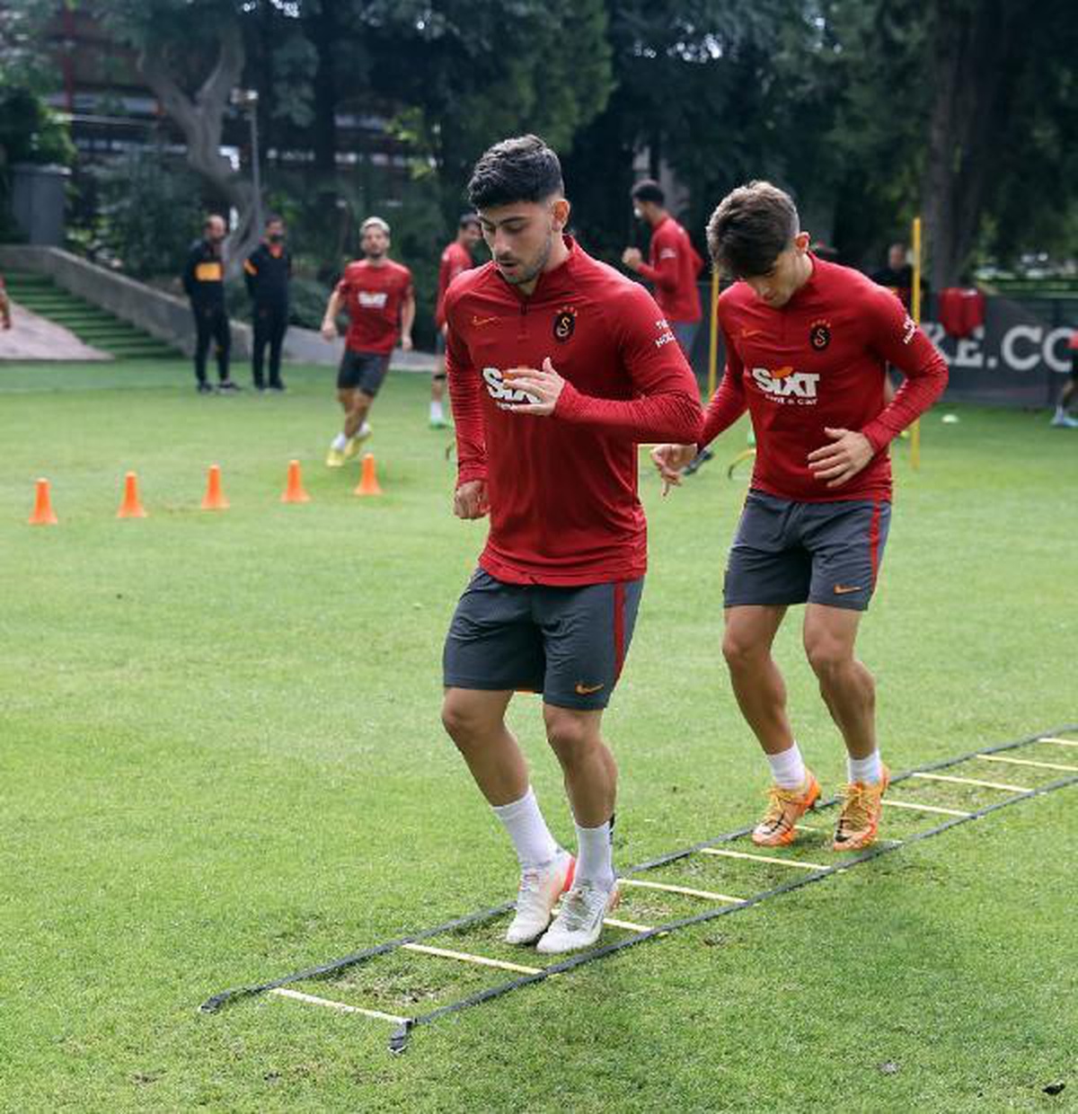 Galatasaray, Kayserispor maçının hazırlıklarını sürdürdü