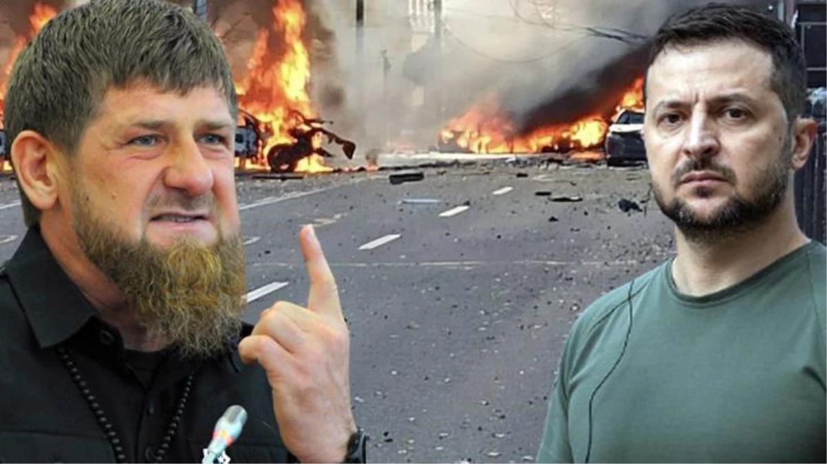 Çeçen lider Kadirov, Zelenski\'yi tehdit etti: Bu füzelerin daha güçlüsü gelmeden arkana bakmadan kaç