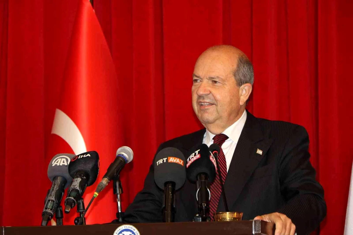 Mersin haberi: KKTC Cumhurbaşkanı Tatar: "Bütün Türk cumhuriyetlerinin Doğu Akdeniz\'deki temsilcisiyiz"