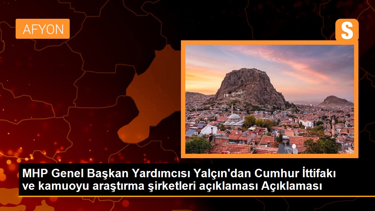 MHP\'li Yalçın: Kılıçdaroğlu, adaylık oluru için ABD\'ye koştu