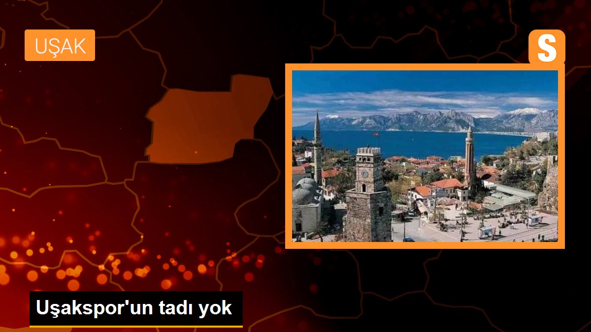 Uşakspor\'un tadı yok