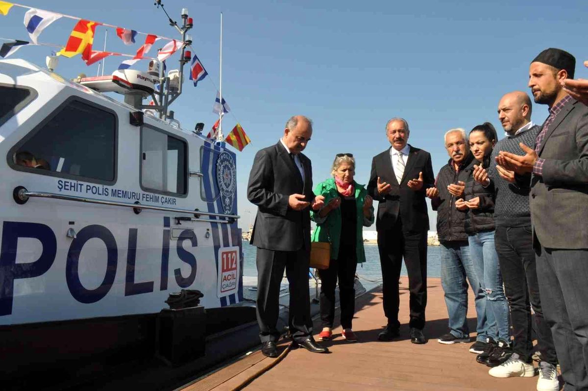 Son dakika haberleri | Yalova\'da polis teknesine "Şehit Polis Memuru Fehim Çakır" ismi verildi