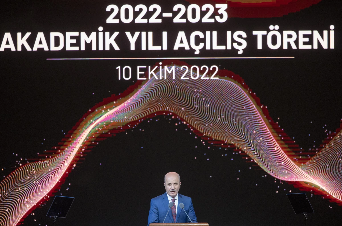 YÖK Başkanı Özvar, 2022-2023 Yükseköğretim Akademik Yıl Açılış Töreni\'nde konuştu Açıklaması