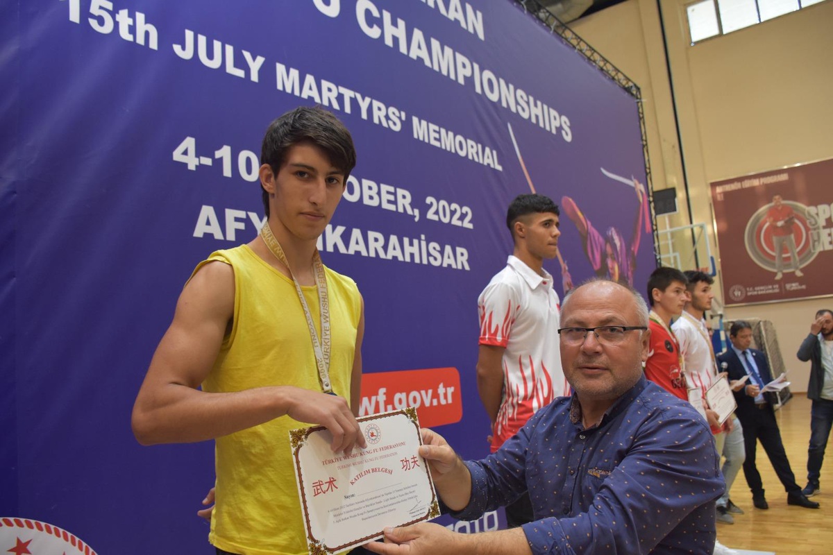 5. Açık Balkan Wushu Kung Fu Şampiyonası, Afyonkarahisar\'da sona erdi